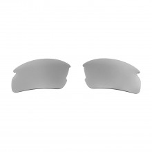 Walleva Titanium ISARC Polarized Replacement Lenses For Oakley Flak 2.0 (OO9295 Series) Sunglasses